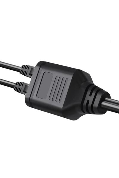Temiz Pazar 4709 جيجابت دعم 1x2 ميناء RJ45 USB الطاقة محول إيثرنت الفاصل محول...