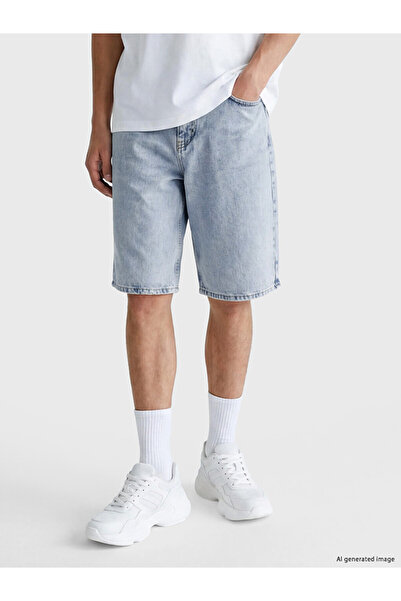 LC Waikiki Peak New Season Indigo Relax Fit Men's Jort