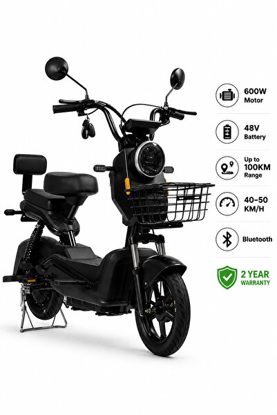 Ummelia Loadmax 8 PRO 600W Adult Electric Scooter with Double Seat| 48V Batte...