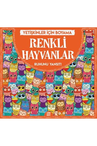 Dokuz Yayınları حيوانات ملونة - تلوين للكبار