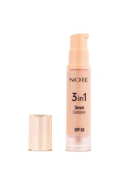 NOTE كونسيلر سيروم 3 في 1 بعامل حماية SPF50 من نوت - 5.5مل | 20