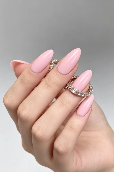 Easy Beauty Kısa Badem Takma Tırnak LARGE 10 Adet Takma Tırnak Seti