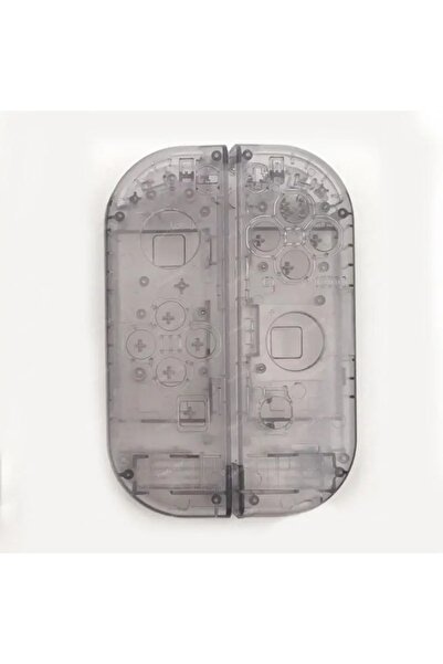 Choice1 Transparent Grey Gamepad Replacement Case Clear Transparent Shell Cov...