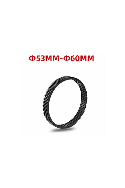 Choice 53-60mm For CANON NIKON Camera Seamless Focus Gear Ring 360 Rotation F...