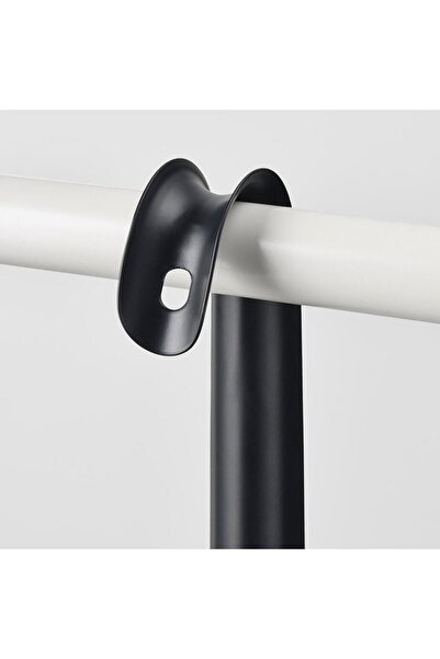 IKEA QUİCK Ayakkabı Çekeceği Uzunluk 86 Cm Kaliteli Çelik Dayanıklı Askılı Kerata Çekecek Siyah Renk