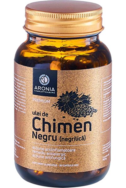 OEM Ulei de Chimen Negru, capsule moi, 52,2 g