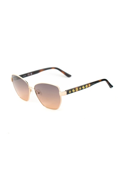 Guess Ochelari de soare aurii (GU00102-5632F) pentru femei
