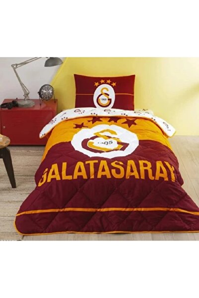 ARTUNHOME Taç Galatasaray Logo Single Duvet Set Cotton 155 X 215 cm