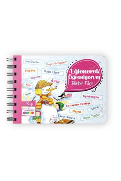 Semerkand Yayınları I'M Learning by Fun / One Thousand and One Ideas - Winter