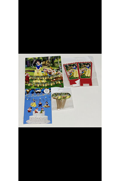 MFM Snow White Themed Party Set