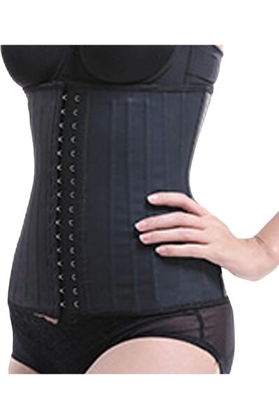 GENERAL Dress Cici Gym Sweat Waist Trainer 25 Steel Boned, Latex Sauna Traini...