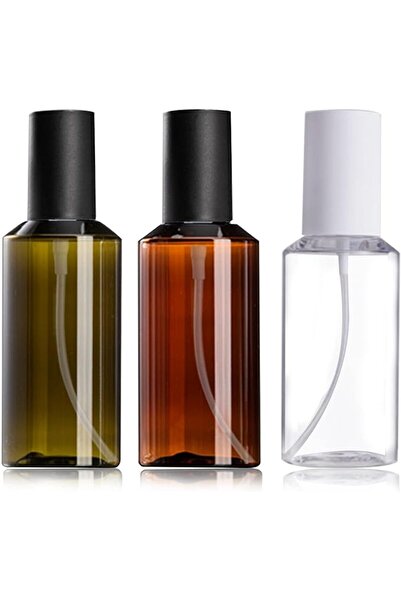 KASTWAVE Travel Spray Bottle,3Pcs 100ml/3oz Fine Mist Hairspray Bottle for Es...