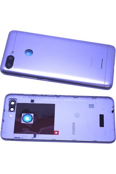OEM Καπάκι Μπαταρίας Με Πλαϊνά Πλήκτρα Xiaomi Redmi 6 Μπλε