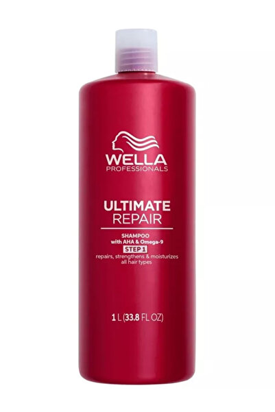Wella شامبو ألتيميت ريبير المرطب والمقوي لجميع أنواع الشعر 1000 مل