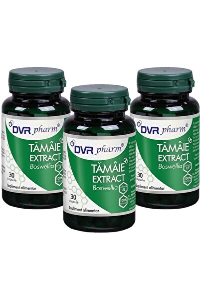 DVR Pharm Pachet Tamaie extract Boswellia (acizi boswellici 40%), fara aditiv...