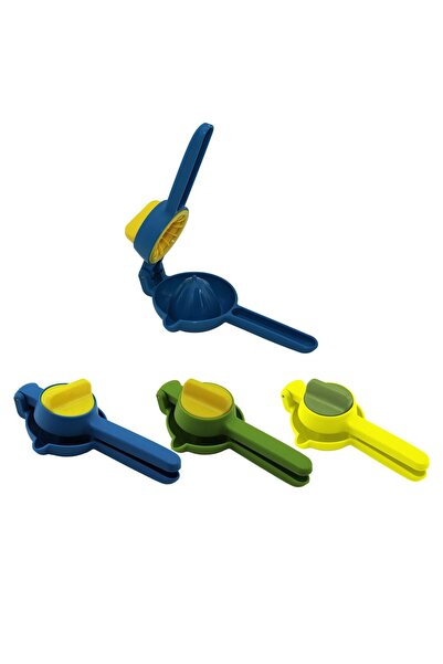 OSKA GLOBAL Colorful Plastic Fruit Squeezer with Twist Squeeze Key