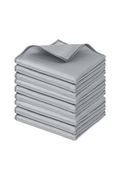 STARSTAR Mirror cleaning cloths, 9-pack microfiber glass cleaning towels, lea...
