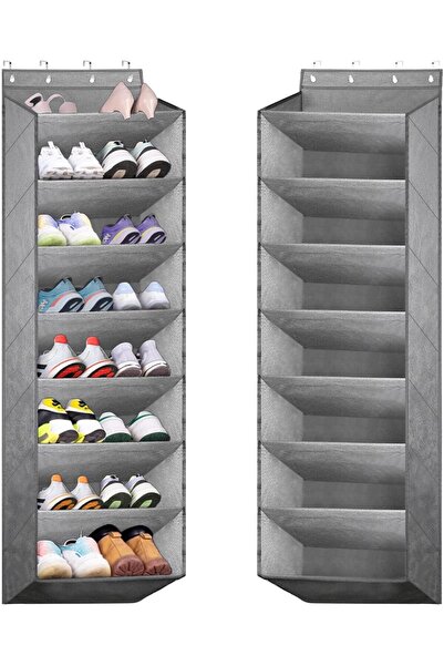 STARSTAR hanging shoe rack with 8 deep pockets, suitable for holding 20 pairs...