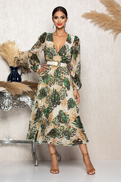 OEM Rochie Ingrid Verde Multi
