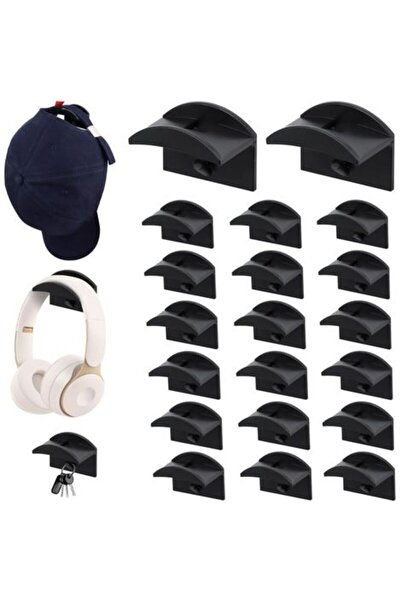 STARSTAR 20 hat hooks, baseball cap rack, wall-mounted hat hooks, no drilling...