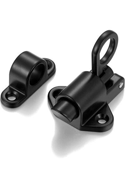 STARSTAR 2-Piece Self-Closing Latch Spring Door Lock Elastic Bolt Latch Alumi...