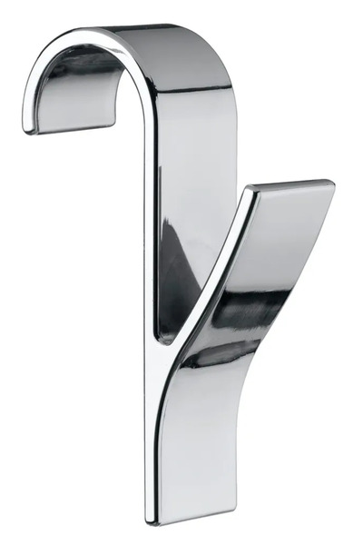 STARSTAR Round radiator hooks, chrome plated, set of 4