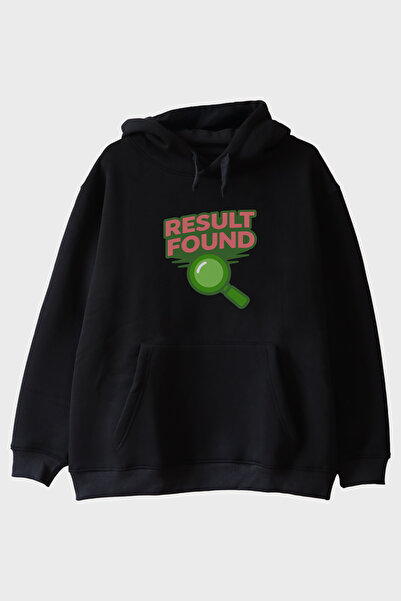 lofux The Result Was Found Black Hoodie