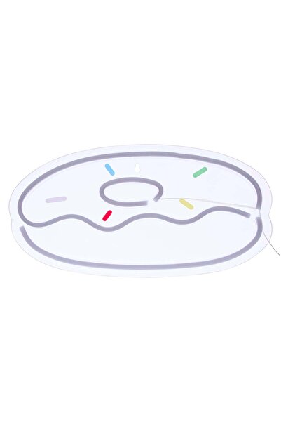 Atmosphera Neon LED "Donut" - USB, Multicolor, 37x1.5 cm