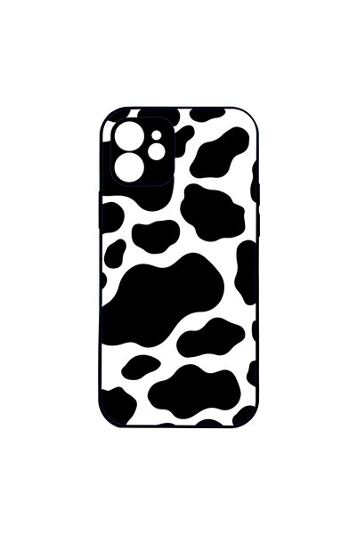 4TECH Θήκη κινητού τηλεφώνου iPhone 14 Pro με animal print αγελάδας