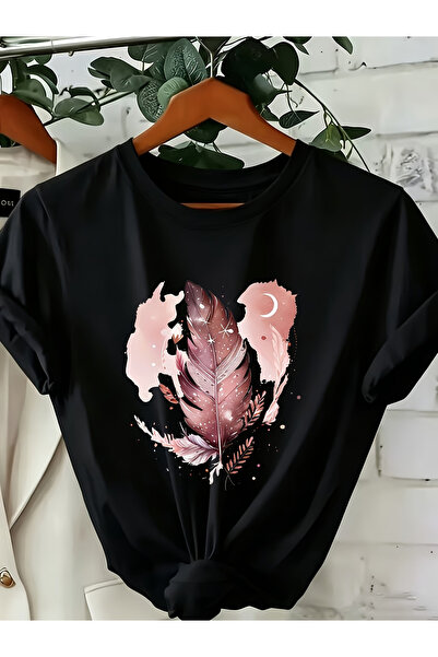 121 New Summer Shirt with Rose Gradient Pattern, Regular Short-Sleeved T-Shir...