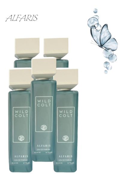 alfaris عطر وايلد كولت 5 قطع 200 مل