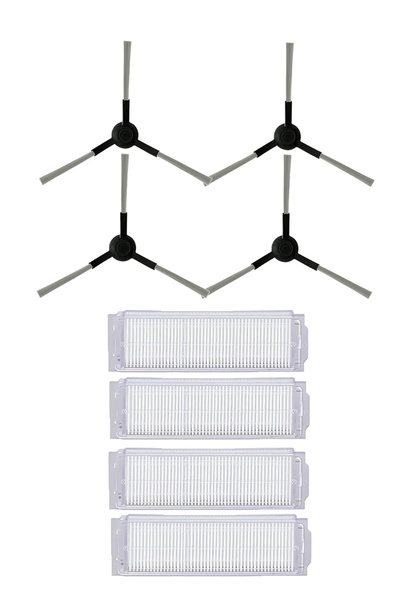 LİN GRUP Set de 8 piese de schimb compatibile cu aspiratorul robot Xiaomi S10...
