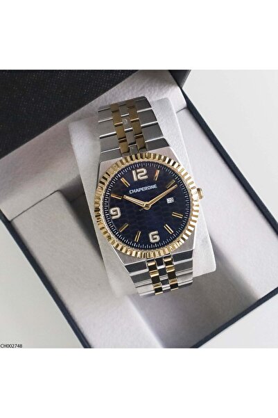 Chaperone Ch002748 Men's Wristwatch with Steel Strap