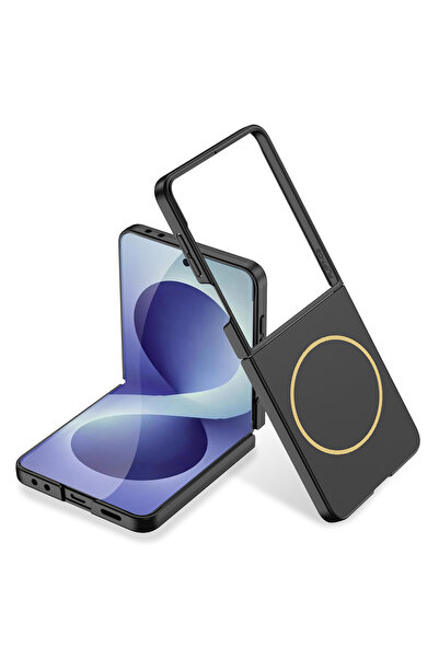 Nezih Case Galaxy Z Flip 8 Uyumlu Kamera Korumalı Magsafe Sarj Destekli Premi...
