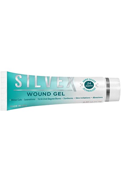 silvex Nano Silver Wound Gel Transparent 0.5 Fl Oz