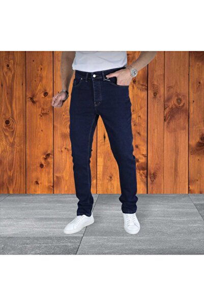 G GOLEND Blugi bărbați, croială regular fit, picior drept, denim elastic cu l...