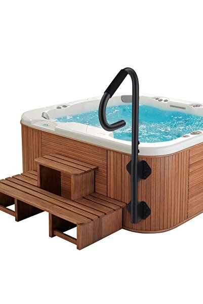 Garvee Hot Tub Handrail, 360° Rotatable Spa Side Handrail with 18"～48" Adjust...