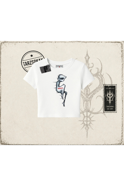 Tarzsokak Unisex majica za bebe, ženska, bela