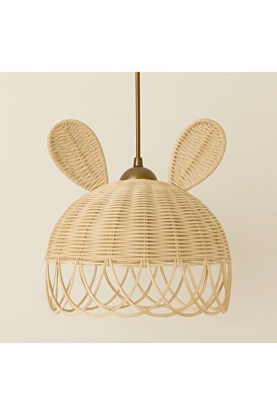 Ebrulii home design Rattan bebek odası avize 30*30 cm