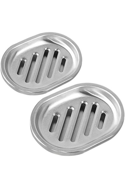 STARSTAR Two-piece stainless steel soap dish, soap dish organizer, and sponge...