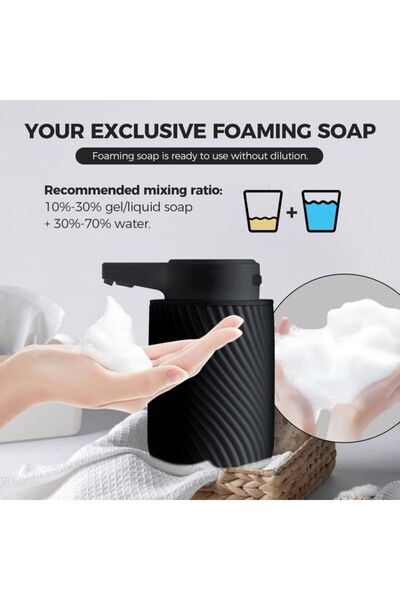 STARSTAR Automatic soap dispenser, 300ml, electric, non-contact, USB recharge...