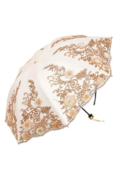 STARSTAR Lace Embroidered Sunshade Umbrella for Women