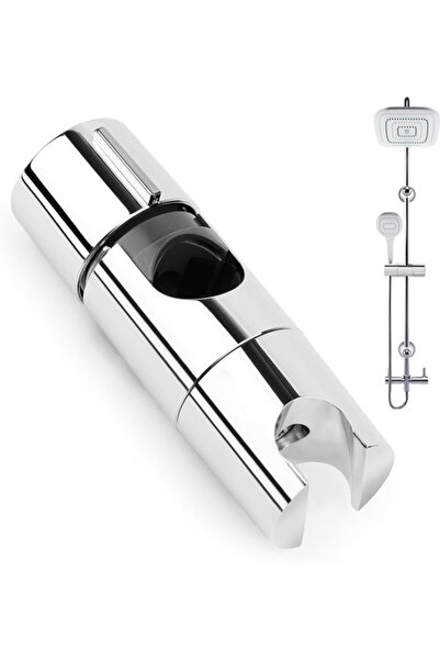 Morvena Picks Bara de prindere reglabila pentru furtun de dus - 18-25 mm diam...