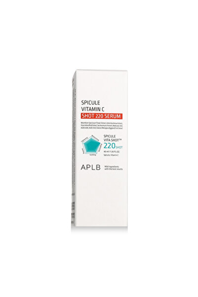 APLB Spicule Vitamin C Shot 220 Serum 40 ml