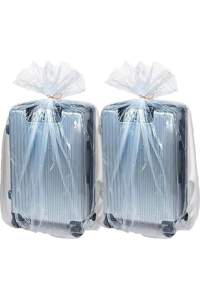 STARSTAR 10 extra-large 100 x 152 cm clear plastic storage bags, reusable mov...