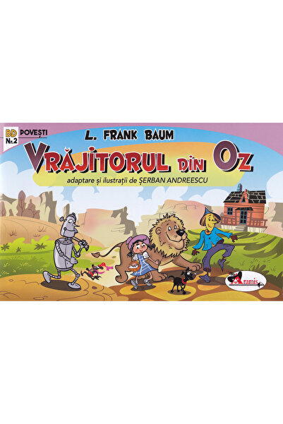 Aramis Vrajitorul din Oz - L. Frank Baum. Benzi desenate