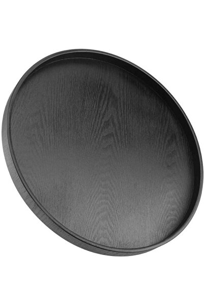 STARSTAR Solid wood round tray, suitable for tea, coffee, snacks and food - r...