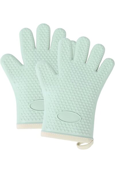 STARSTAR 2-Pack Heat-Resistant Silicone Oven Mitts - Non-Slip Thermal Insulat...