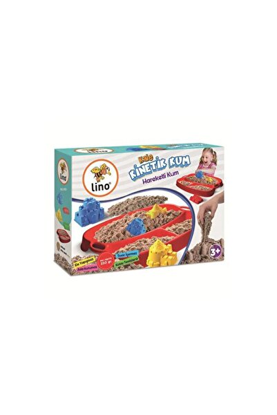 Lino Kinetik Kum Seti Kale Temalı (350gr Kum + Tepsi + 4 Kalıp) LN-551