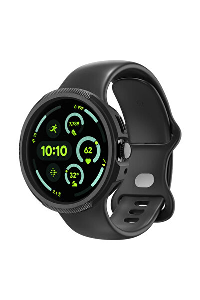 Spigen - Liquid Air (ACS11222) - Google Pixel Watch 4 45mm - Matte Black, pro...